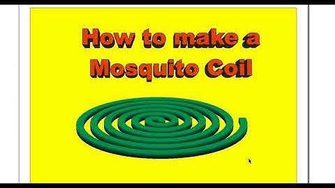 How to make a Mosquito Coil by Interactive Extrude Tool in CorelDraw