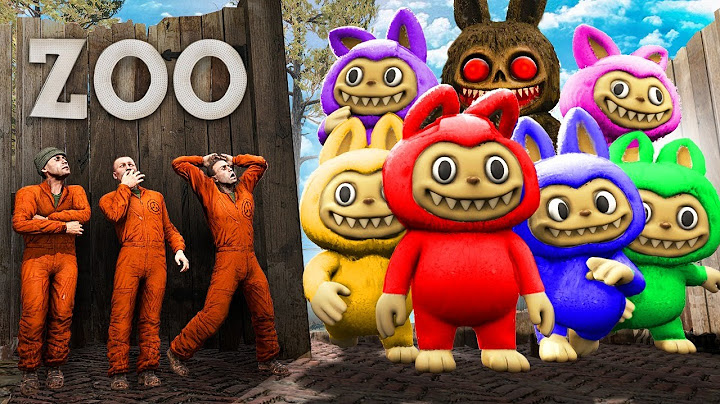 I FACE BIGGER LABUBUS AT THE ZOO | GARRY'S MOD