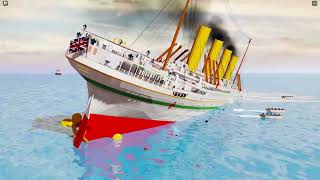 Britannic sinking in tiny sailors world sleeping sun