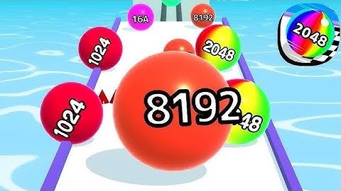 Ball Run 2048 - Gameplay Walkthrough Tutorial Levels (iOS, Android NinjaX YT is live! part - 218