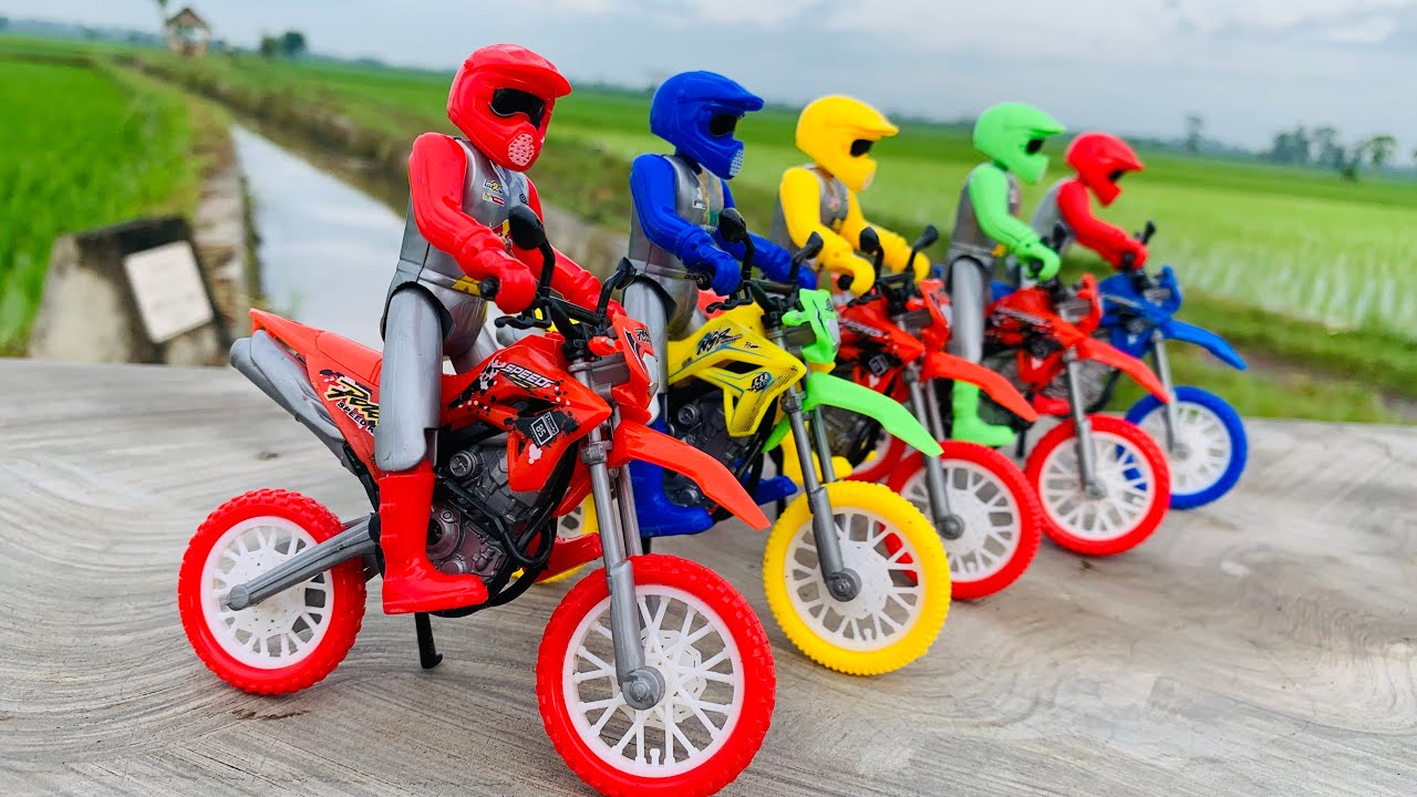 Motocross Trial Practice Extreme Outdoor, Team Yz150, Team Klx, Spesial Edition Word Champion 