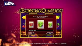 How to Win Free Rewards on Burning Classics Slot 🔥 | RealPrize