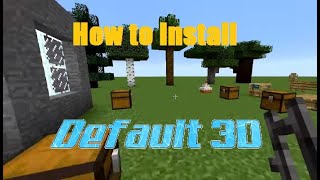 How to Install Default 3D Resource Pack How to Install Default 3D Resource Pack