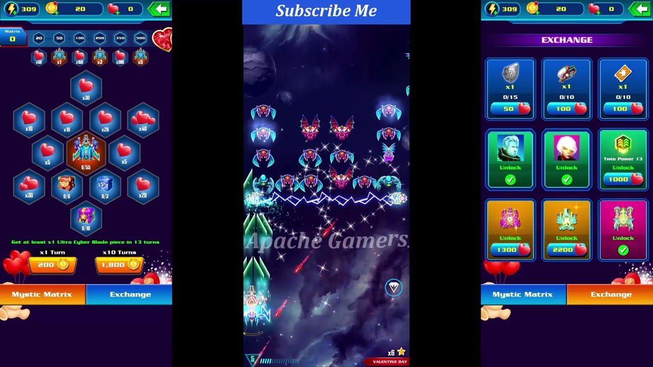 Galaxy Attack: Alien Shooter | Happy VALENTINE DAY Event 2023 |  Level 19 | By Apache Gamers