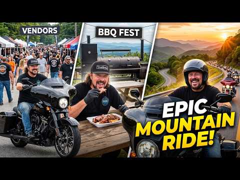 BIKES, BLUES & BBQ: Epic Motorcycle Ride & Event Highlights
