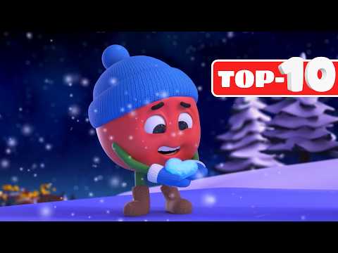 🍅 Pomidor Do’ppi | TOP-10 | Bolalar uchun multfilm | Yozning eng yaxshilari