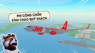MỘT NGÀY LÀM PHI CÔNG LÁI MÁY BAY VIỆT NAM HÀI NHẤT ROBLOX screenshot 3