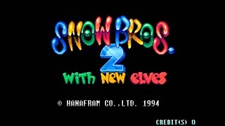 Snow Bros. 2 (1994) - All Sercet Box & World Award & $30000 get