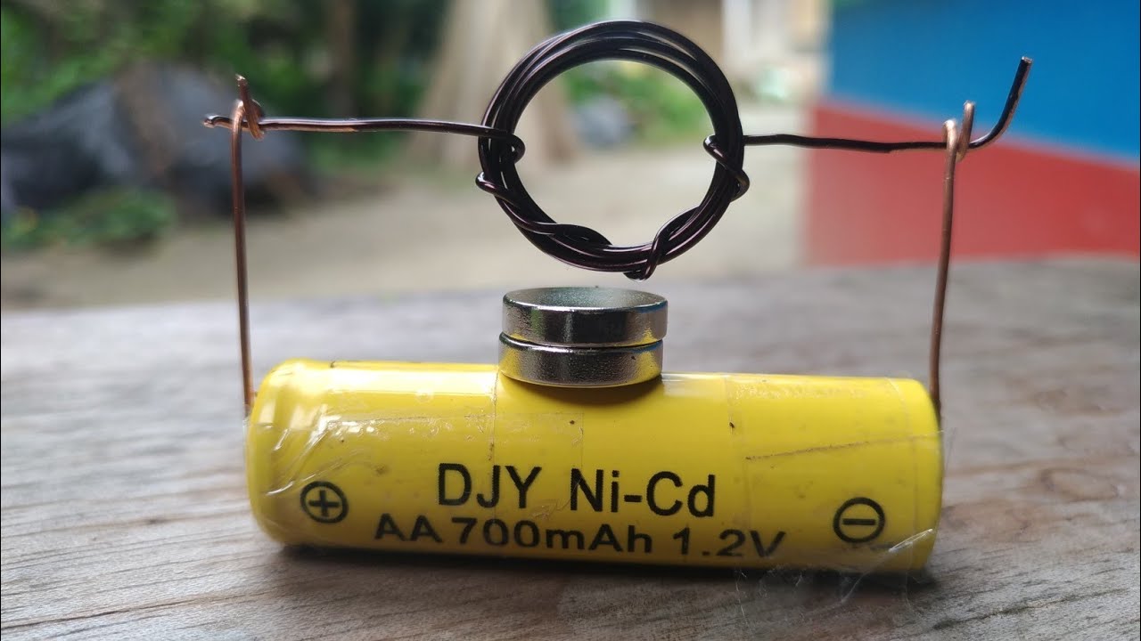 How to make homemade motor Motor Model Science project Homopolar