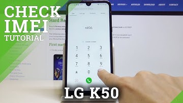 How to Check IMEI Number in LG K50 - Locate Serial Number