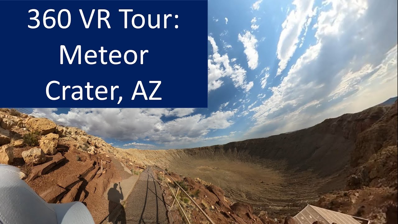 360 VR Tour: Meteor Crater, AZ