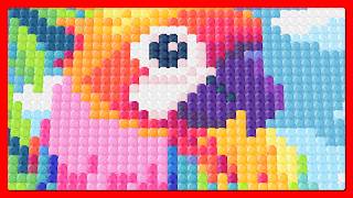 Diamond Painting Art Colorful Parrot Exocit Birds #relaxmindgames #colorbynumber screenshot 4