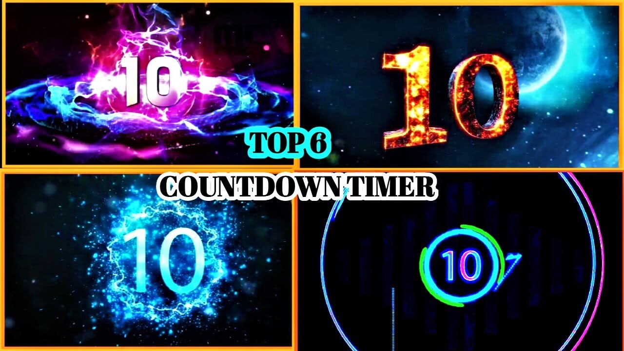 TOP 6 3D and 2D [COUNTDOWN TIMER] 10 seconds by |YR creation| - YouTube