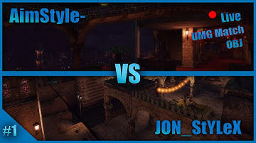 Uncharted 3 | UMG 1v1 #1 | AimStyle- vs JON_StYLeX | OBJ