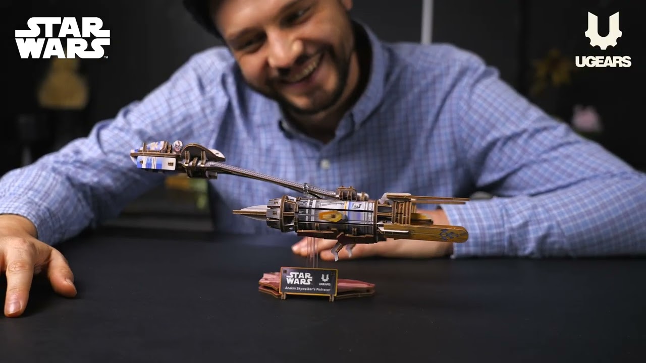 Puzzle 3D- Podracer Anakina Star War – model 3D DIY