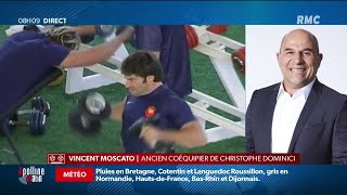 L’émotion de Vincent Moscato après la mort de Christophe Dominici