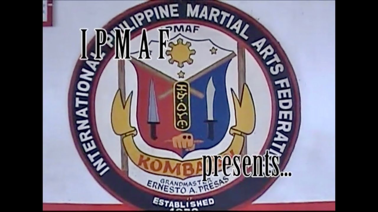 Ernesto Presas Grand Master Ernesto Presas Jnr - introduction to Kombatan IPMAF camp ...