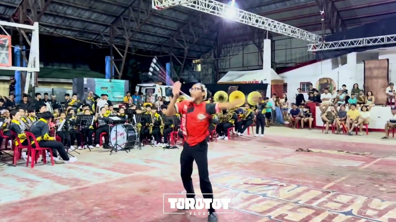 Male Twirler Exhibition | Banda 12 Alfonso Cavite | Barangay Niugan Fiesta 2025