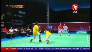 Full Aksi Lucu Rexy Mainaky Peter Gade Lee Chong Wei Candra Wijaya (The Legend Vision)