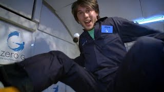 Brian Cox Experiences Zero Gravity World Space Week - Wonders Of The Universe Bbc Studios