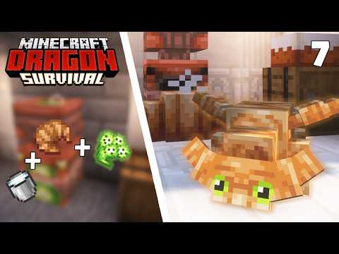 Adopt a Baby Crescent Dragon! - Minecraft Dragon Survival #7