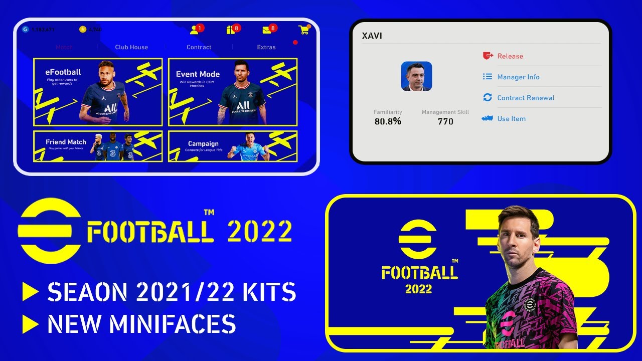 Pes Mobile Patch [v5.7.0] eFootball 2022 Edition Patch By Snow Broken