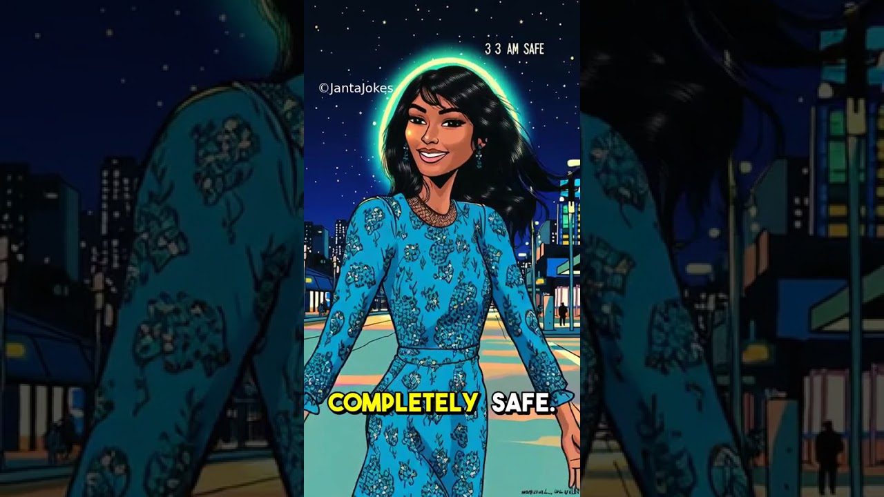 🌍 Dubai's Safety Hack: Solo Walk at 3 AM!😱