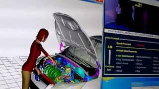 Celebrity Jack Human Simulation for Automotive Production Profile