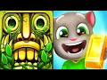 Temple Run 2 VS Talking Tom Gold Run Gameplay Walkthroughs 