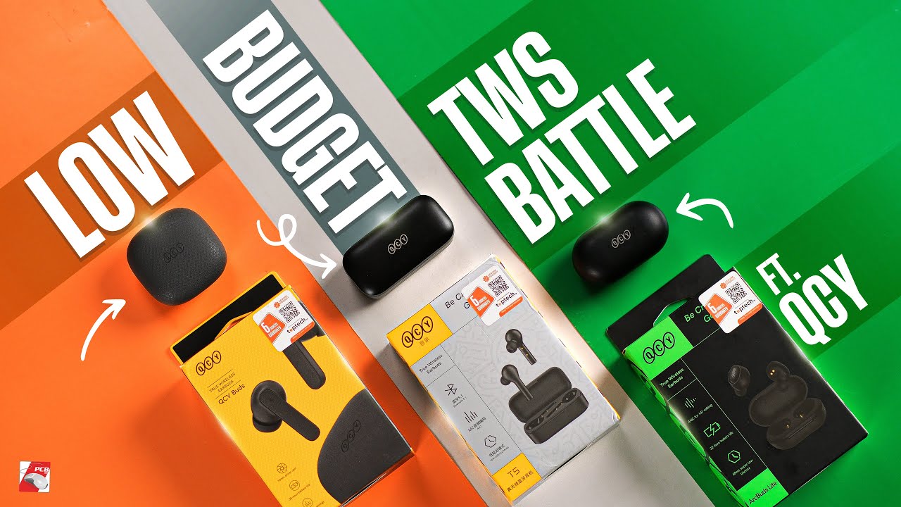 1400 টাকায় QCY এর 3টি TWS BATTLE