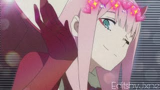 Zero two × Levitating || [AMV/ edit ]