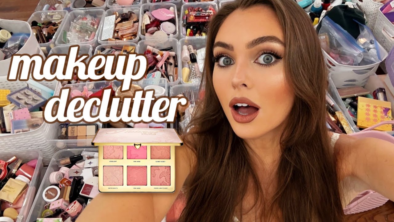 FULL MAKEUP COLLECTION DECLUTTER | 10 Years of Beauty Memories🎀