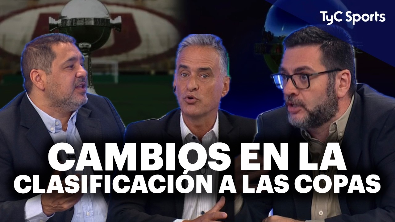 CAMBIA LA CLASIFICACIÓN A LAS COPAS EN 2027 🏆 EL 9º DE LA ANUAL JUGARÁ LA FASE 2 DE LA LIBERTADORES