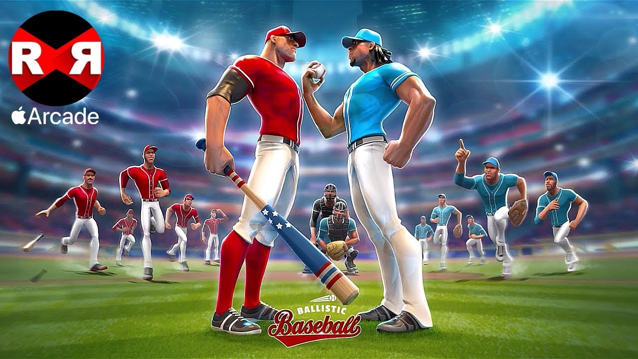 Ballistic Baseball (by Gameloft) - iOS (Apple Arcade) Gameplay