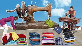 Sewing Machine Restoration Comedy Video Hindi Kahaniya Hindi Moral Story Jadui Machine Funny Video