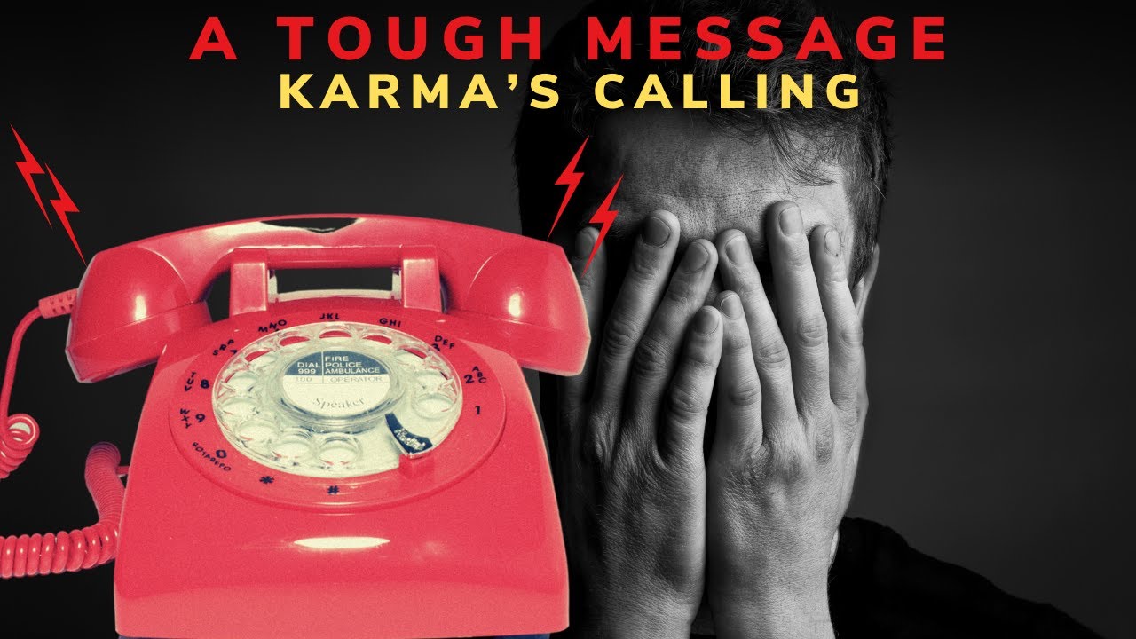 Бросил тебя под автобус ради удачи, теперь они в кармическом кризисе, всё идёт не по плану.