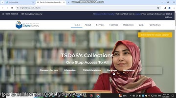 How to validate Digital Library access