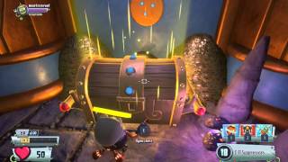 PvzGW2 - opening hidden chests around the game world: - crazy target shooting range