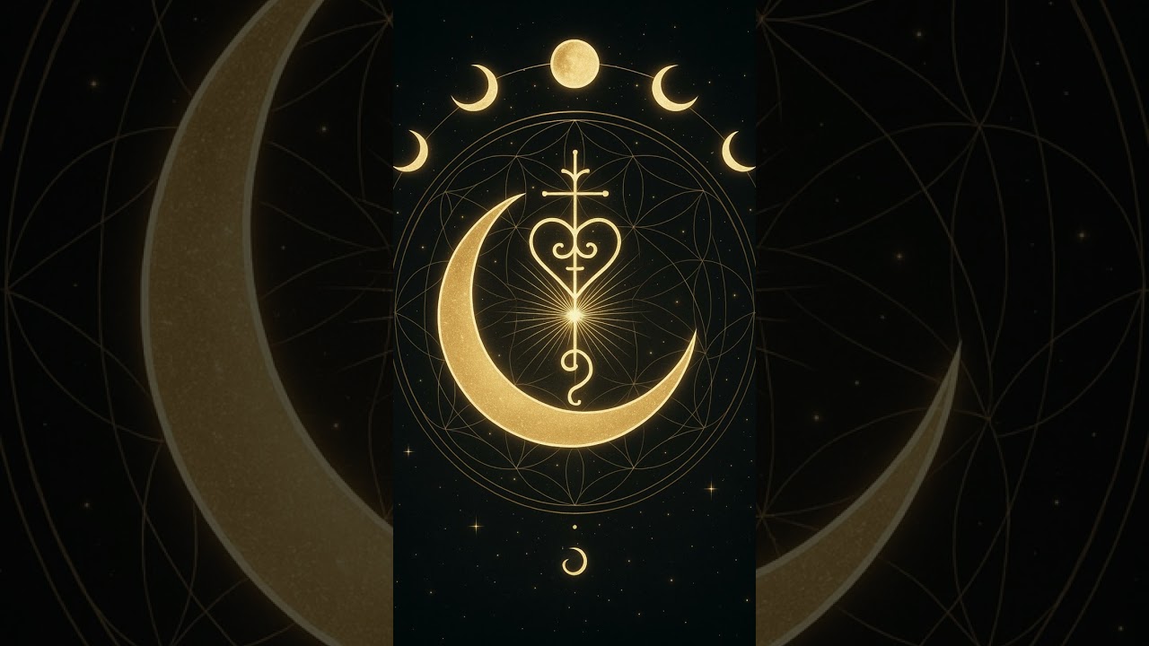 New Moon Healing Activation | Sacred Geometry + Light Language | FeOnyx Transmission
