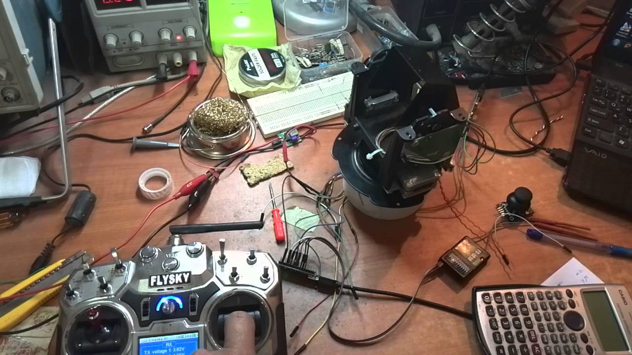 Converting PTZ gimbal to working with PWM RC receiver video1