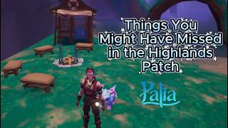 Things You Might Have Missed in Palias Royal Highlands Patch