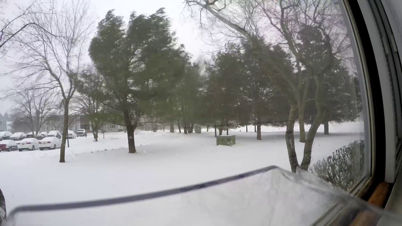 Northeast Blizzard 2017 Time Lapse 3/14/17 - YouTube