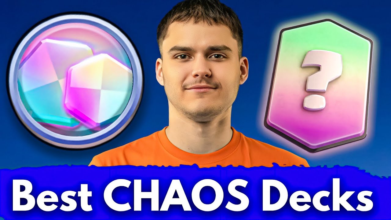 TOP 5 BEST Chaos Decks in Clash Royale