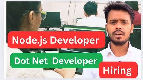 Node.js Developer!Dot Net Developer Front End Developer Hiring#softwaredeveloper #fullstackdeveloper