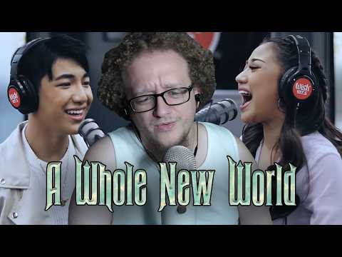 Morissette, Darren Espanto - A Whole New World (Wish 107.5 Bus) | Reaction & Review