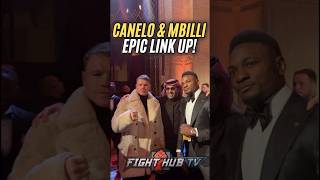 Canelo &amp; Mbilli meet back in September for the first time!