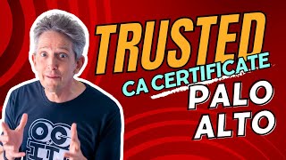 How To Use A Trusted CA Certificate For Firewall Management | PART 10 screenshot 2