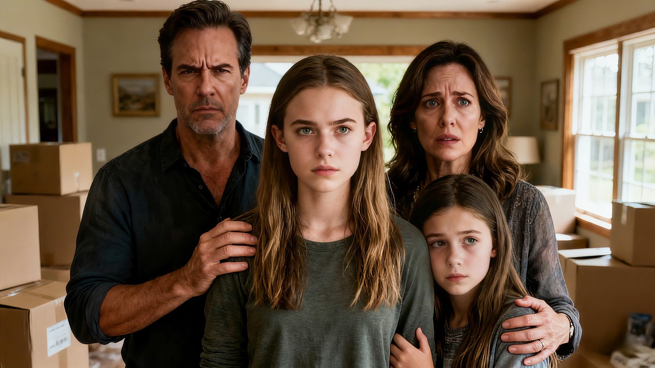 【ПОЛНАЯ ВЕРСИЯ】Сёстры и родители противостоят злу, преследующему их новый дом. #короткадрама