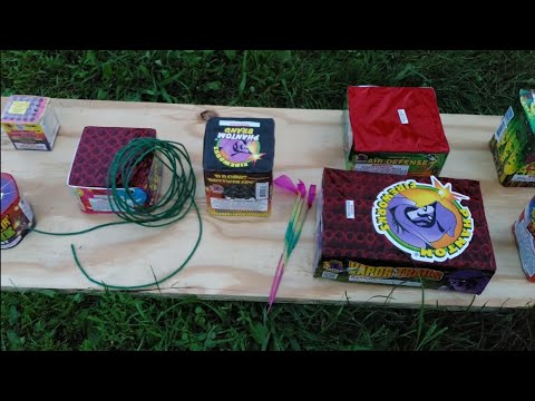 My Mini 2018 4th of July Fireworks Show 200 gram