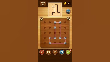 Line puzzle String Art Oak level 50